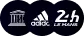 Logos Unesco Adidas 24H Le Mans